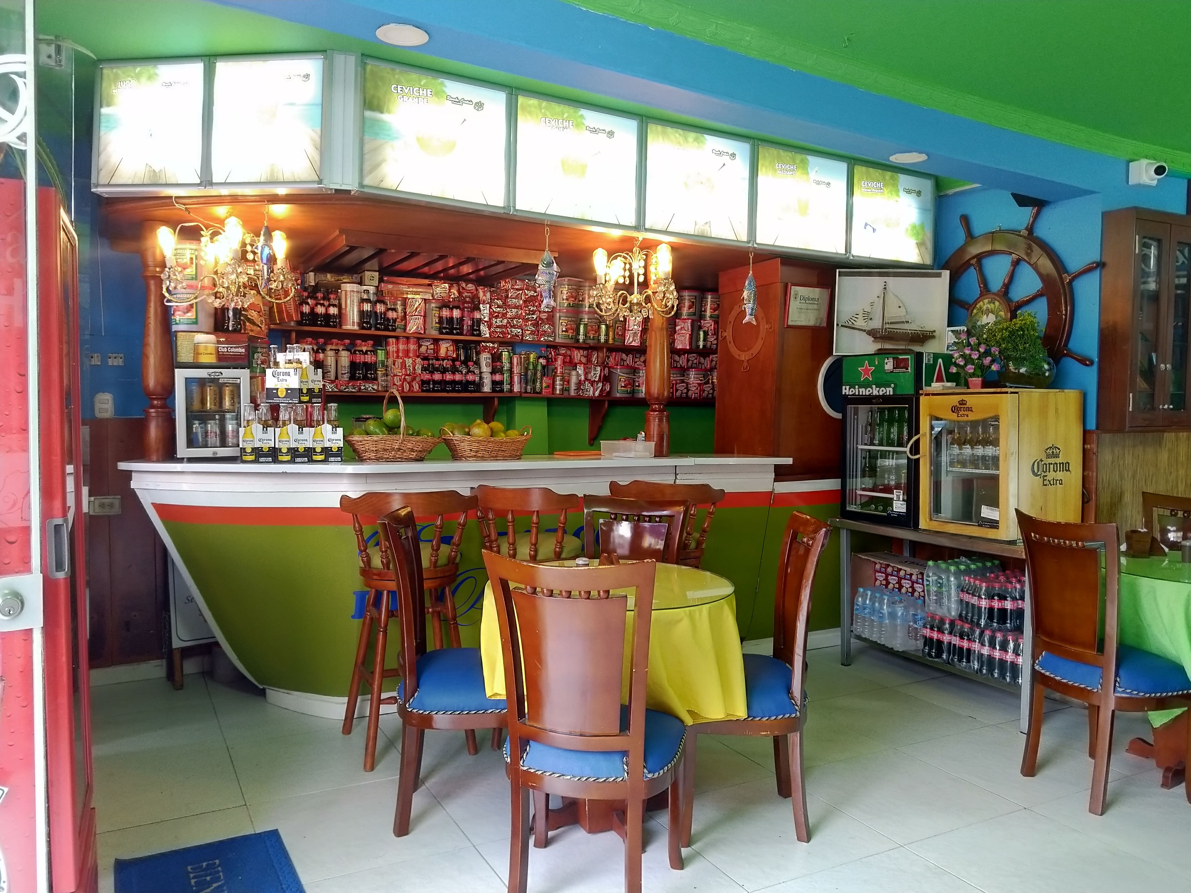 Interior del restaurante